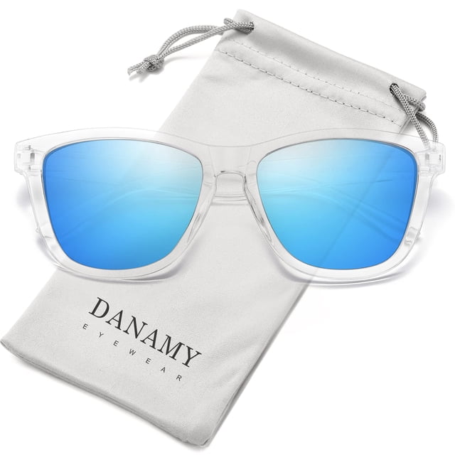 Gafas de sol DANAMY con espejo polarizado para mujer, UV400, 54 mm