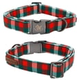 thumbnail image 3 of Collar para perro Elegant Little Tail M 32-56 cm con estampado navideño, 3 of 5