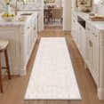 thumbnail image 5 of KUETH 2x3 Soft Classic Allover Persian Accent Rug, Machine Washable Low Pile Non Slip Backing Rug, 浅米色 Rug for Entryway Kitchen, 5 of 5