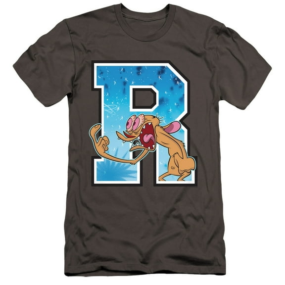 Ren And Stimpy R Is For Ren Unisex Adult Canvas Brand T Shirt