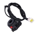 thumbnail image 4 of Handlebar Switch , ABS Plastic Easy To Install Plug And Play Motorcycle Handlebar Switches  For Low Beams For Horn Buttons For Headlights For High Beams, 4 of 8
