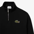 thumbnail image 5 of Lacoste  Adult Accent Button Zip Neck Loose Fit Sweatshirt, 5 of 5