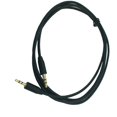thumbnail image 3 of Cable adaptador de audio de alta calidad de 2,5 mm macho a 3,5 mm macho que funciona con el conector auxiliar de coche macho a macho para la línea de grabación Navegación GPS (1,5 m), 3 of 5