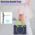 thumbnail image 2 of iPad 10th Generation Case 2022,iPad 10th Gen 10.9 inch Rugged Case with Screen Protector,Rotating Stand/Pencil Holder/Carrying Shoulder Strap - Navybulue+Lime, 2 of 10