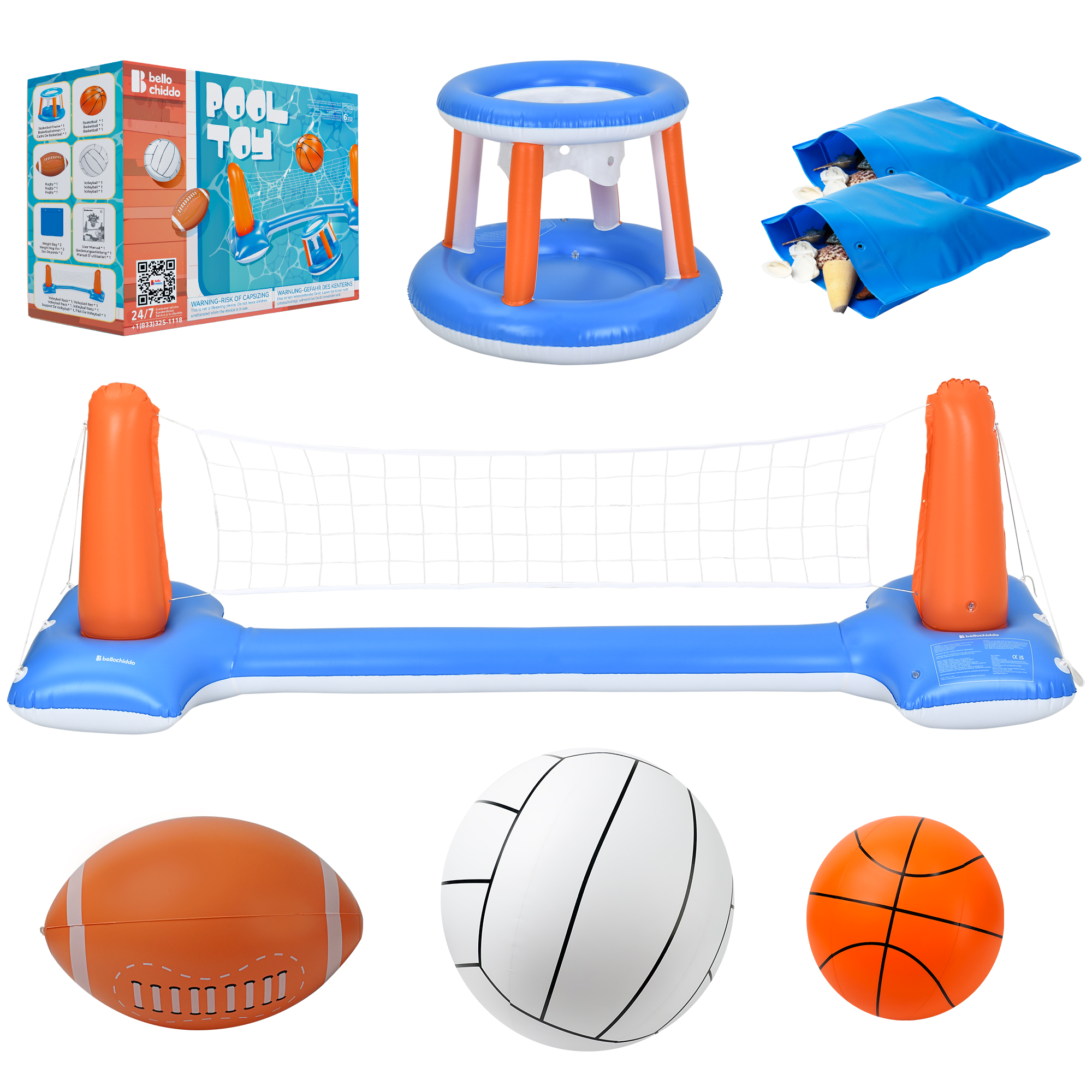 Pool Toys, Swim Toys Basketball Target Toss Pool Games Pool Floats for