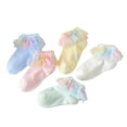 thumbnail image 5 of ITFABS Baby Girls Ankle Short Princess Socks Cotton Lace, 5 of 5