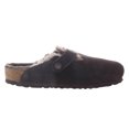 thumbnail image 2 of Birkenstock Boston Vl/Shearling Unisex Shoes Size 8, Color: Mocca, 2 of 5