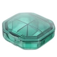 thumbnail image 3 of Miangastore Portable Pill Case Plastic 1Pack 2.4x2.4x0.8in, 3 of 9