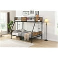 thumbnail image 6 of JERFIT Over FULL Metal Bunk Bed with 2 - Side Ladder and Full-Length Guardrail No Box Spring, 6 of 10