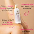 thumbnail image 2 of Loción bronceadora gradual Skinny Tan Body Glow, 275 ml, aroma a coco, 2 of 8