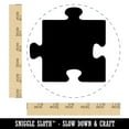 thumbnail image 2 of Puzzle Piece Solid Self-Inking Rubber Stamp Ink Stamper - Black Ink - Large 1-1/2 Inch, 2 of 7