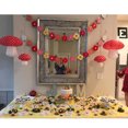 thumbnail image 4 of MasteelfCA 2Pcs Mushroom Shape Lantern Decorative Hanging Lantern Party Layout Lanterns, 4 of 7