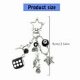 thumbnail image 7 of Multipurpose Stylish Star Black 8 Keychain Portable Accessory for Collectors and Everyday Use As A Bag Charm Ornament, 7 of 7