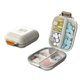 thumbnail image 1 of Mini Tablet Boxes 7 Compartments Portable Travel Pill-Case for Pocket 3 Times a Day Medicine Box, 1 of 5