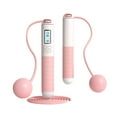 thumbnail image 2 of Meileang Skipping Rope with Counter Weighted Ball Steel Wire Rope Adjustable Non-slip Handle Tangle-Free Students Kids Adults Training Fitness Jump Rope, 2 of 8