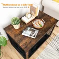 thumbnail image 5 of HOOBRO 26.9"H  Dog Crate Furniture Wooden Pet Furniture with Pull-Out Tray Living Room BF982GW03G1, 5 of 11
