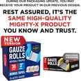 thumbnail image 3 of Premium Gauze Rolls - 36 Pack - 3" x 4.1yd First Aid Rolled Gauze - Individually Wrapped with 2 Bonus Tapes - Breathable Conforming Stretch Wrap for Wounds, 3 of 8