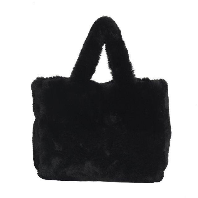 Bolso Mano Piel Sintética Color Sólido para Mujer