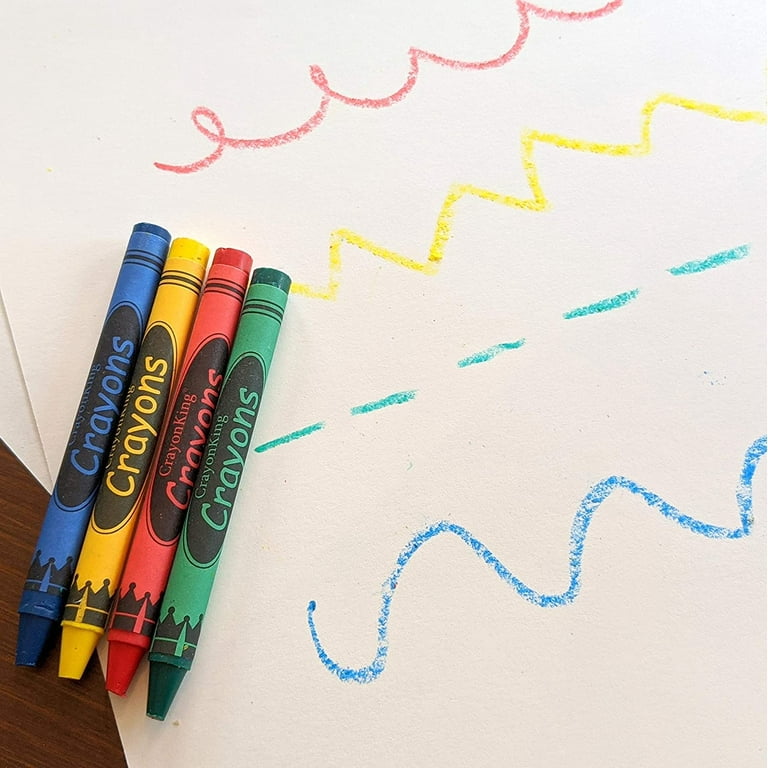 Crayon King Bulk Crayons - 2 Packs of Crayons in Cello Bag — CrayonKing