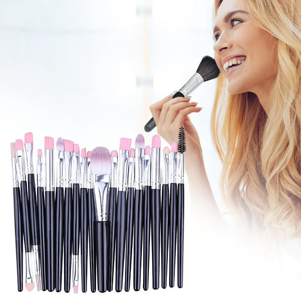 Brochas de maquillaje 20 Brochas para ojos Brochas de maquillaje Herramientas de belleza Brochas de maquillaje plegables