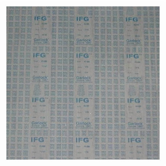 Garlock Gasket,Fiber,1/8 In T,15 x 15 In 5500