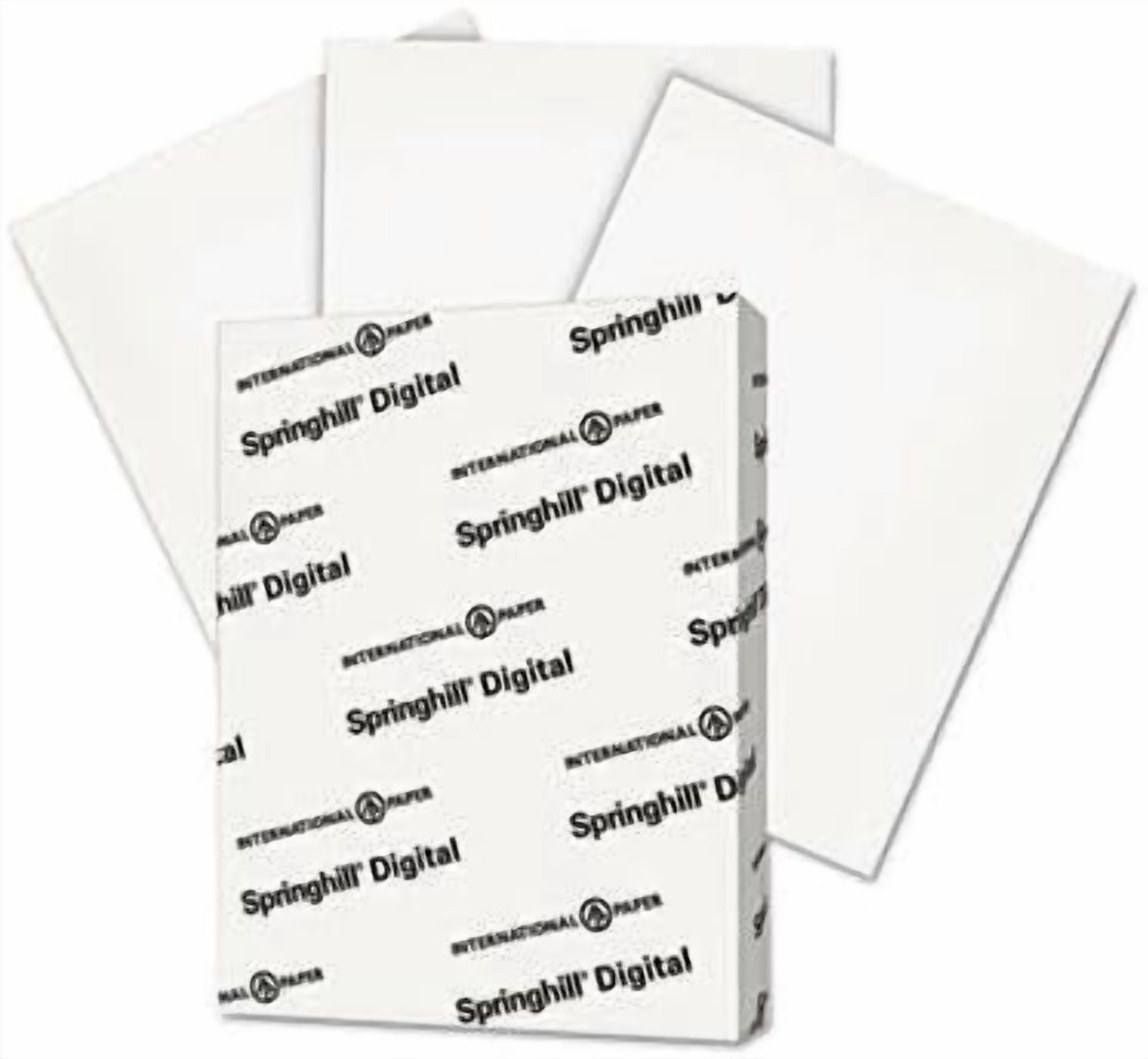 Springhill - 3 Pack - Digital Index White Card Stock 110 Lb 8 1/2 X 11 250 Sheets/Pack "Product Category: Paper & Printable Media/Cards & Card Stock"