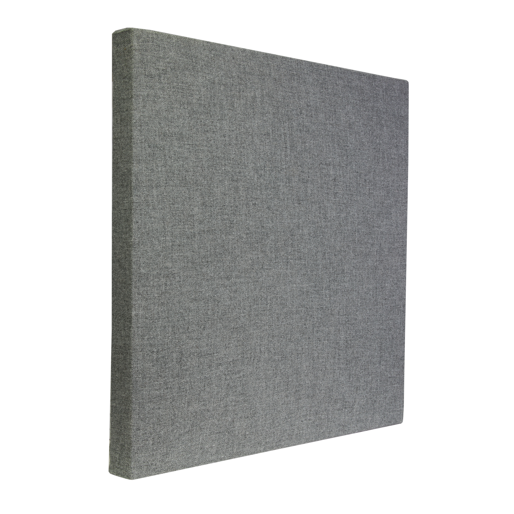 ATS Acoustics Tackable Acoustic Panel 24" x 24" x 2" Sound Absorbing Professional Studio Quality Tack Board Wall Panel (Charcoal)