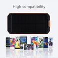 thumbnail image 3 of MesaSe 8000mAh Solar Power Bank Portable Charger Dual USB External Battery with LED Flashlight, 3 of 8