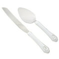 thumbnail image 2 of Leeber 87003 Double Rings Wedding Knife & Server, 2 of 3