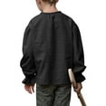 thumbnail image 3 of Kids Medieval Renaissance Long Sleeve Boys Children Solid Blouse, 3 of 4
