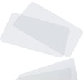 thumbnail image 1 of CraftyCrocodile Juego de 2 Manteles Individuales de Plástico Transparente para Comedor, Cocina, Oficina, Pintura, Estantes; Láminas Multiusos, Flexibles, Duraderas y Lavables de 18 X 12 Pulg., 1 of 9