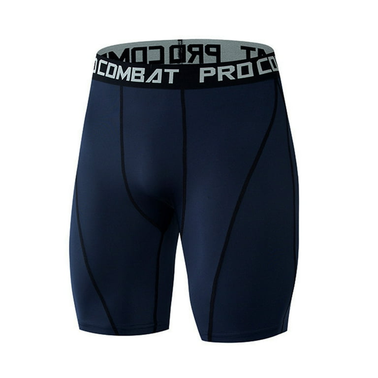 YIMIAO Men s Compression Shorts Lightweight Quick Dry Polyester Moisture Wicking Gym Active Shorts for Hiking