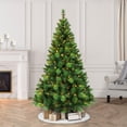 thumbnail image 4 of Puleo International Pre-Lit 6.5' Adirondack Pine Artificial Christmas Tree with 250 Lights, Green, 4 of 5