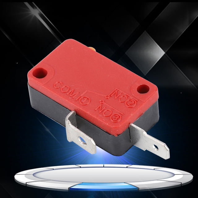 POCREATION Push Micro Switch, Practical Micro Limit Switch, For Arcade Fighting Game Accessories Fighting Game USB Set Replacement Of Old Part