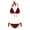 Red, variant on Meichang Womens Bikini Swimsuits Sexy Side Tie Bikini Sets 2 Piece Bathing Suits Cheeky Triangle Thong Swimwear Summer Beach Pool Party Swimsuit