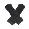 thumbnail image 1 of Unique Bargains Chauffe-Bras Élastiques Sans Doigts pour Femmes, Gris Foncé, 1 of 6