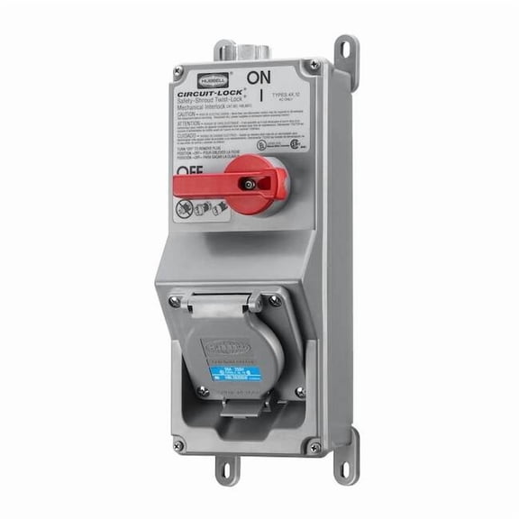 Nonfusible, Disconnect Switch, Heavy Duty, 600 V, 3PST, NEMA 12K, 4, 4X