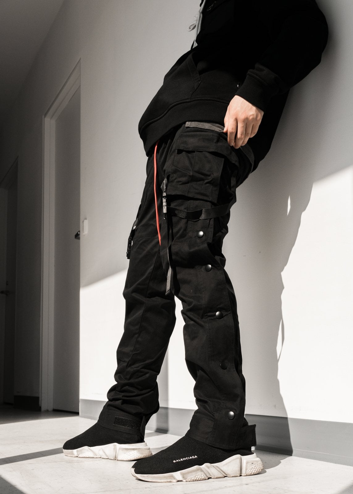 strap cargo pants