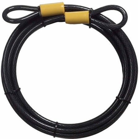 Master Coded Notebook Lock - Master Lock 72DPF 15' Galvanized Steel Cable with Loop Ends