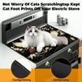 thumbnail image 6 of Kitchen Stove Cover, Non Slip Kitchen Mats for Floor, Kitchen Electric Stove Pad Washable 19.7x31.5inch, 1Pc, 6 of 10