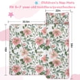 thumbnail image 5 of Pioneer Flower Floral Print Pattern Toddler Nap Mats for Kids Preschool,Sleeping Mat Bag or Kids,Toddler Sleeping Bag,Toddler Nap Mat or Daycare, 5 of 6