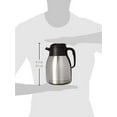 thumbnail image 3 of Winco CF-1.5 Stainless Steel Lined Carafe, 1.5-Liter, 3 of 4