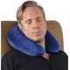 thumbnail image 4 of Almohadas de viaje inflables, cojín de viaje plegable, almohada cervical, soporte para el cuello, almohada de viaje, cojín inflable para el cuello para oficina, avión, coche, 4 of 5