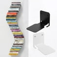 Stainless Steel Bookshelf Hidden Suspended Bookshelf Book Wall Support ...