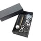 thumbnail image 1 of Bolsa para llaves Matsuzay Organizador de llaves Cuero Negro mate, 1 of 6