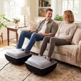 thumbnail image 4 of Costway Shiatsu Foot Massager with Heat, 3-Level Deep Kneading & Air Compression, Timer Black, 4 of 10