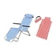 thumbnail image 4 of Colección de sillas de playa para muñecas a escala 1:6, modelo de silla relajante diminuta, figura de acción a escala 1/6. azul, 4 of 9
