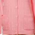 thumbnail image 3 of Women's Button-Down Acrylic Cardigan Sweater, 3 of 3