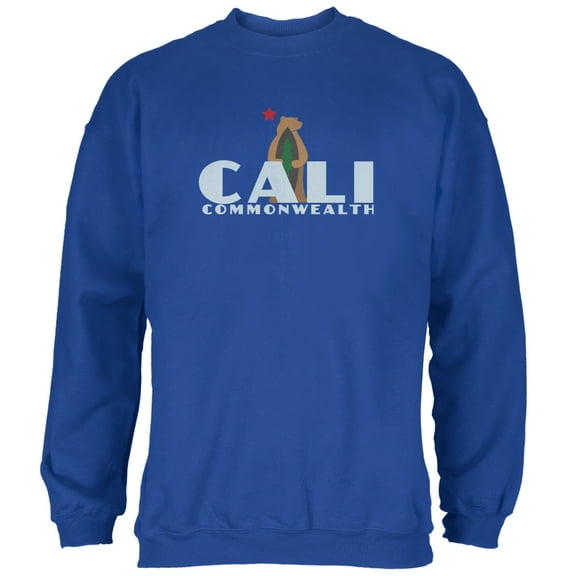 CALI Surf Bear Royal Adult Sweatshirt