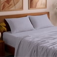 thumbnail image 7 of Mellanni Sheet Set Iconic Hotel Luxury Brushed Microfiber, Deep Pocket Sheet, 4 Piece Full Lavender, 7 of 7